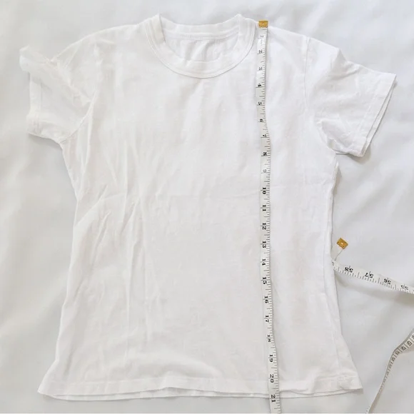 Brandy Melville Basin White Tee - Picture 4 of 4